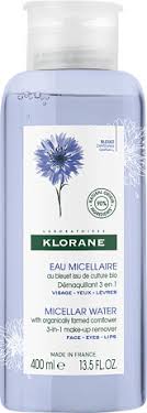 klorane micellar water 3 in 1 make up