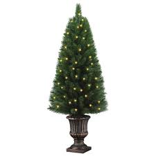 Home Accents Holiday 4 Ft Potted Artificial Christmas Tree