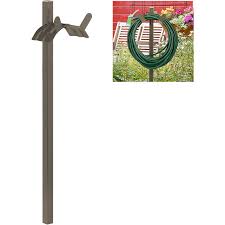relaxdays standing hose pipe holder