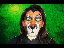 scar lion king makeup tutorial you