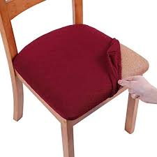 Jacquard Dining Chair Seat Protectors