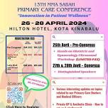 13th MMA Sabah Primary Care Conference 2024