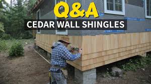 finish cedar sidewall shingles