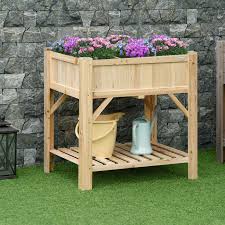 raised garden bed elevated planter box