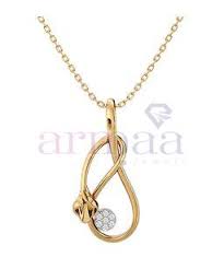 armaa jewels gold 19 ps diamond pendant