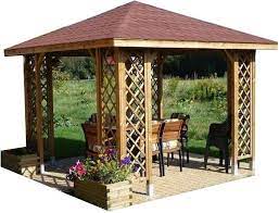 4 best wooden gazebo kits that are well