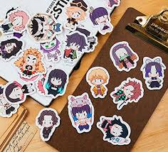 Check spelling or type a new query. Yjacuing Anime Demon Slayer Kimetsu No Yaiba Cute Chibi Reusable Vinyl Stickers 26 Pcs
