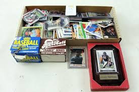 Children collect ones based on cartoons and superheroes. Misc Box Of Sports Cards Etc Including Bo Jackson Apr 06 2021 Denotter Auctions Llc In Il
