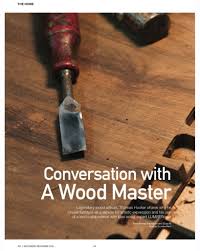 conversation with a wood master