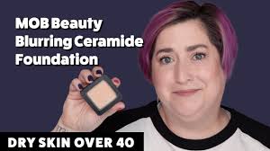 mob beauty blurring ceramide foundation