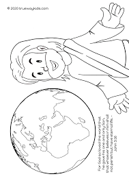 I've had mulitiple requests for this template without colour. Jesus And Nicodemus Trueway Kids Coloring Home