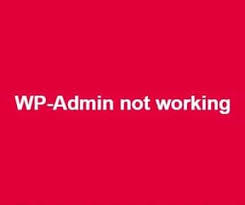 wp admin not working 2 ways to fix it