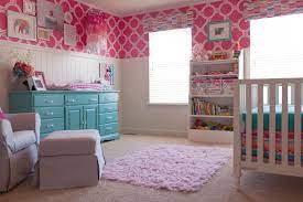 pink baby girl nursery ideas