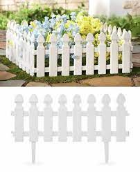 garden picket fence border edging