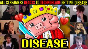 All Streamers REACTS To Technoblade ...