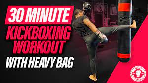 kickboxing hiit heavy bag workout