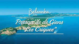 vacances belambra presqu île de giens