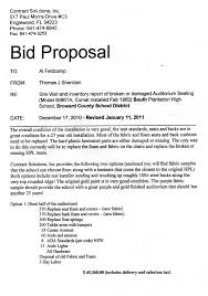 Bid Proposal Template Construction Pdf Microsoft Excel Form Lawn