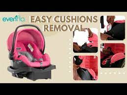 Evenflo Baby Car Seat Cushion Cover And