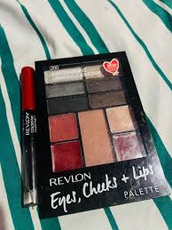 revlon eyeshadow palette and liquid