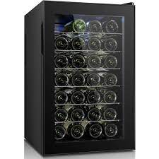 igloo quiet 28 bottle wine cooler with