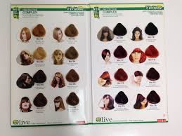 Iso Hair Color Chart104 Shades Hair Color Swatch Book Color
