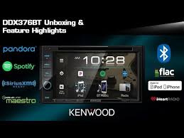 The kenwood ddx276bt features a 6.2 widescreen (16:9) clear resistive touchscreen lcd with led backlighting. 2019 Kenwood Ddx376bt Dvd Multimedia Receiver Unboxing Feature Highlights Youtube