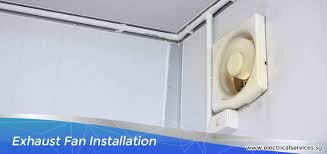 ventilating fan installation