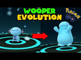 Evolve Wooper Pokemon Go
