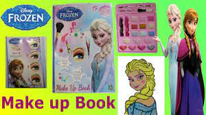 artist book elsa makeup toy set