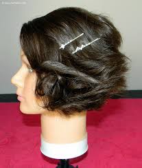 great gatsby style on a short angled bob