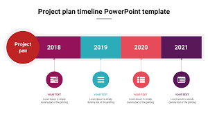 elegant project plan timeline