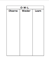 Heres An O W L Variation Of A Kwl Chart Science