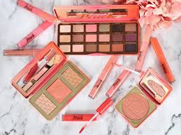 too faced sweet peach collection review