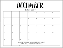 Editable 2015 Calendar Template