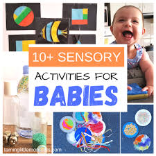 The diy sensory toys are great for parents on a small budget or who want to supplement their list of commercial toys. 10 Sensory Activities For Babies Taming Little Monsters