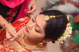 wedding of this bengali bride makeup