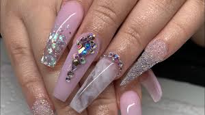 See more ideas about nails, acrylic nails, cute nails. Neutral Pink Coffin Nails Houston Diva Nails Youtube