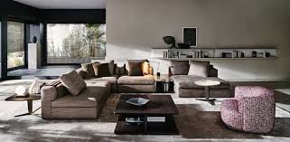 albert sectional fabric sofa by molteni