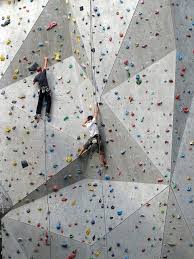colourful climbing wall rock climbing