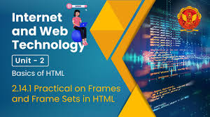 frame sets in html cs504 you