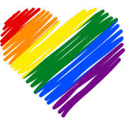 Image result for rainbow heart