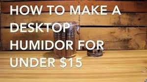 how to make a humidor for under 15
