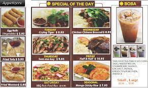thai daily bbq menu in los angeles