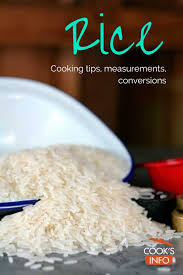 rice cooksinfo