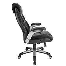 bonded leather high back computer chair