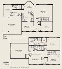 Floor Plan With Unfinished Space As A