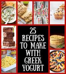25 recipes to make with greek yogurt