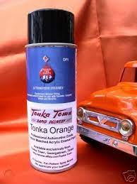 Tonka Paint Original Color Orange