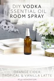 diy room spray with essential oils and